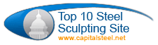 capital steel top ten sculpting site white